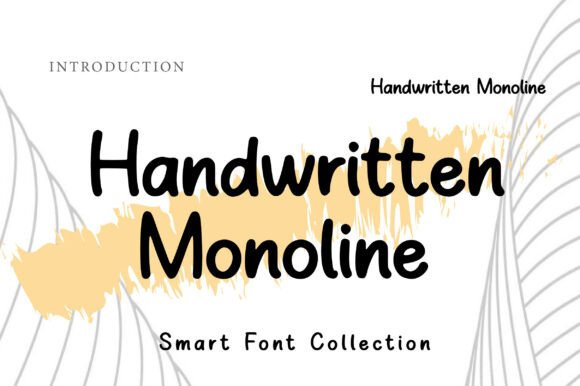 Download Handwritten Monoline - Premium Resources