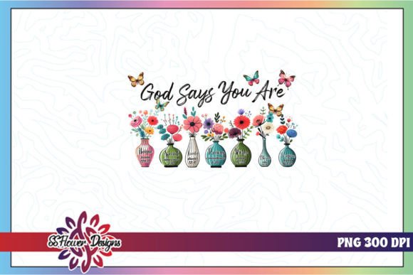 Download God Says You Are Unique PNG - Premium Bundle