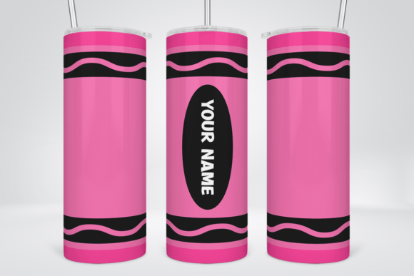 Download Back to School Crayon 20Oz Tumbler Wrap - School Collection
